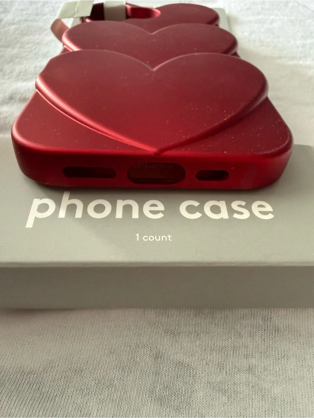 Target Red Triple Heart Phone Case